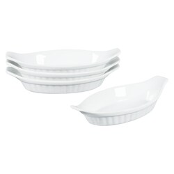 Vitrex Assiette à gratin 9,5 po 4x4.0 ea, 4,50 $/1ch