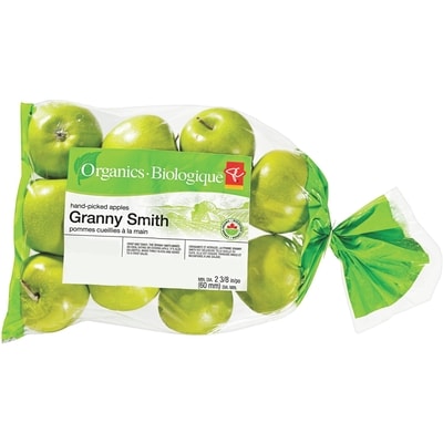 PC Organics Granny Smith Apples, 3 lb Bag 1.36 kg, $0.63/100g