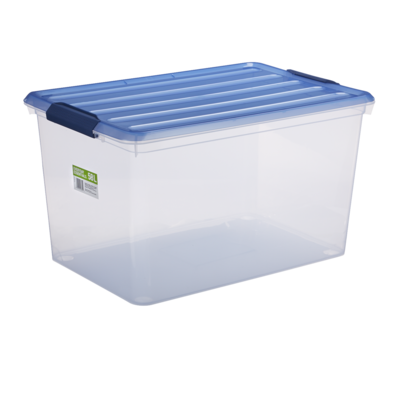 Clear Modular Latch Box, 58L