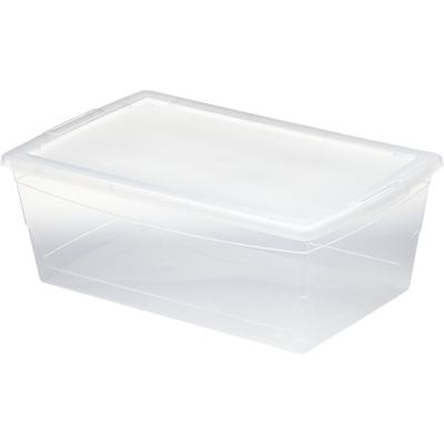 Everyday Essentials Clear Shoe Box, 9L 1 ea, $4.50/1ea