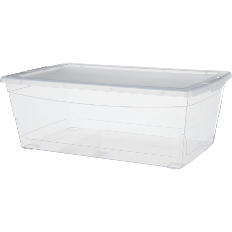 Clear Shoe Box, 9L