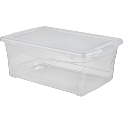 Everyday Essentials Clear Sweater Box, 15L 1 ea, $8.00/1ea
