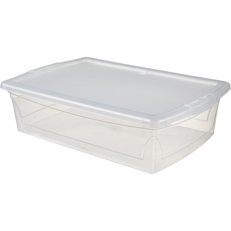 Clear Storage Box, 25L