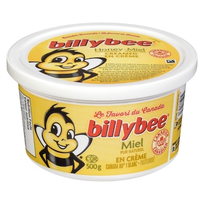 Billy Bee Miel Pur Naturel, Blanc Crémeux 500 g, 1,70 $/100g