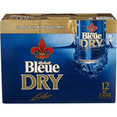 Labatt Blue Labatt Beer Blue Dry Can (ID required at pick-up) 12x355.0 ml, $0.49/100ml