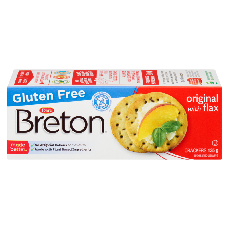 Breton Gluten Free Original with Flax 