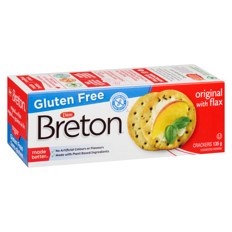 Breton Gluten Free Original with Flax 