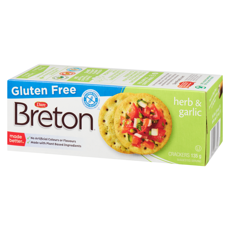 Breton Gluten Free Herb and Garlic 
