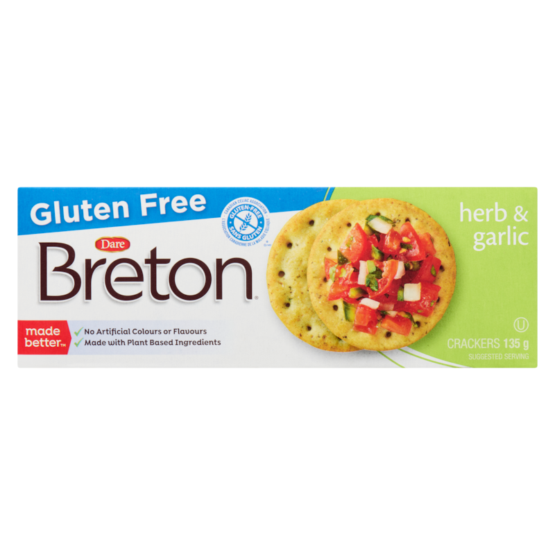 Breton Gluten Free Herb and Garlic 