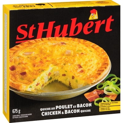 quiche au poulet et bacon