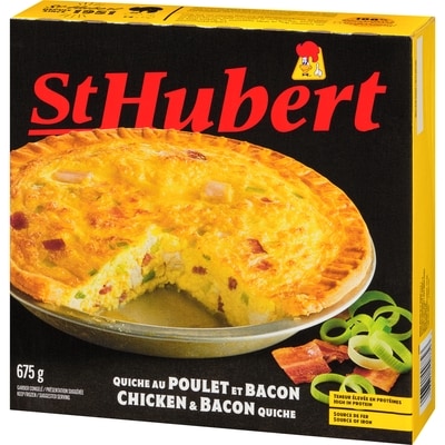quiche au poulet et bacon