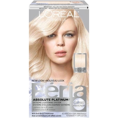 L'Oreal Paris Feria Extreme Platinum Power Hair Colour 1 ea, $15.99/1ea