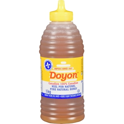 Doyon Liquid White Pure Natural Honey, 100% Canadian 1 kg, $1.30/100g