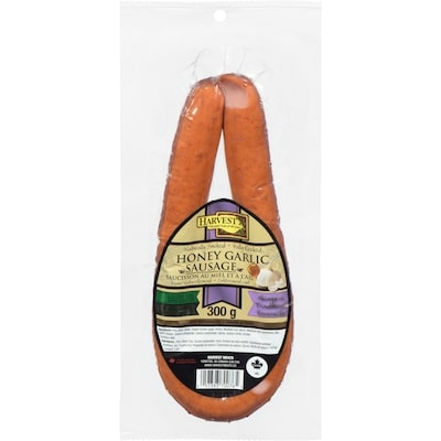 Harvest Saucisson ail et miel en anneau 300 g, 3,16 $/100g