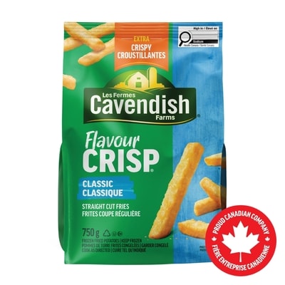 Les Fermes Cavendish Frites classique FlavourCrisp 750 g, 0,73 $/100g