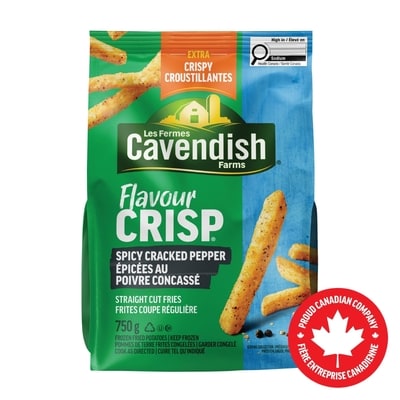 CAVENDISH FARMS FlavourCrisp Spicy Cracked Pepper Fries 750 g, $0.40/100g