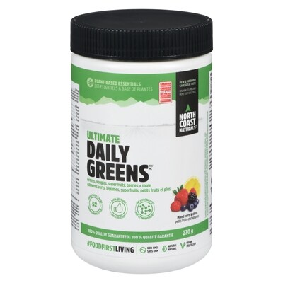 North Coast Naturals Ultimate Daily Greens 270 g, $12.96/100g
