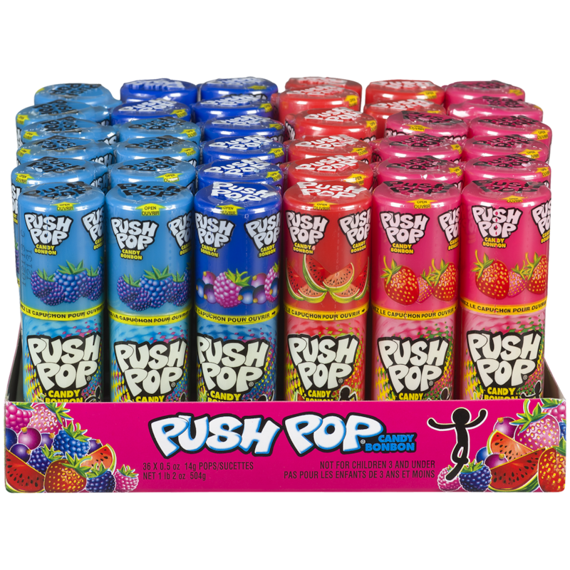 Push Pop Twisted Fruit - 504 g | Wholesale Club