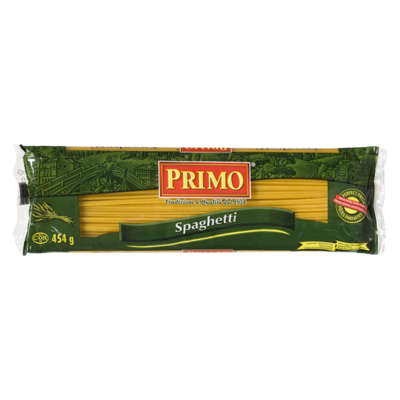 Primo Spaghetti Pasta 454 g, $0.33/100g