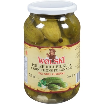 Wolski Wolski Cornichon Anth Polonais 750 ml, 0,57 $/100ml
