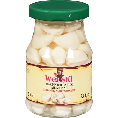 Wolski Marinated Garlic 190 ml, $2.04/100ml