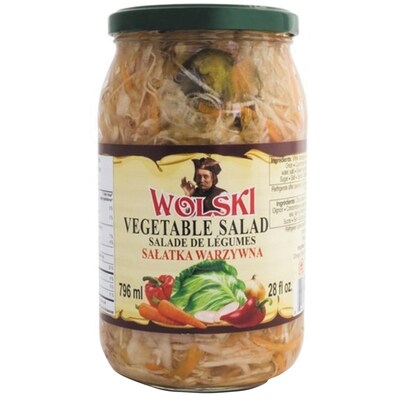 Wolski WOLSKI SALADE DE LEGUMES 796 ml, 0,50 $/100ml