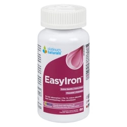 Platinum Naturals Platinum Prenatal EasyIron 60 ea, $0.38/1ea