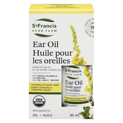St Francis Herb Farm Ear Oil 30 ml, $63.30/100ml