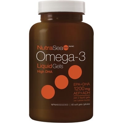 NutraSea Supplément d’oméga-3 NutraSea DHA 60 ea, 0,67 $/1ch