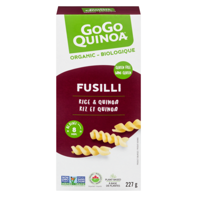 GoGo Quinoa Rice & Quinoa Fusilli Pasta 227 g, $2.64/100g