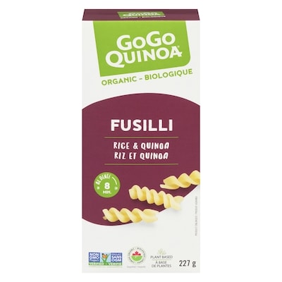 GoGo Quinoa Rice & Quinoa Fusilli Pasta 227 g, $2.20/100g