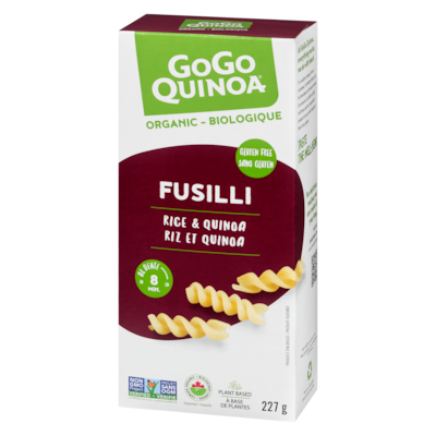 Pâtes Fusilli au riz et quinoa