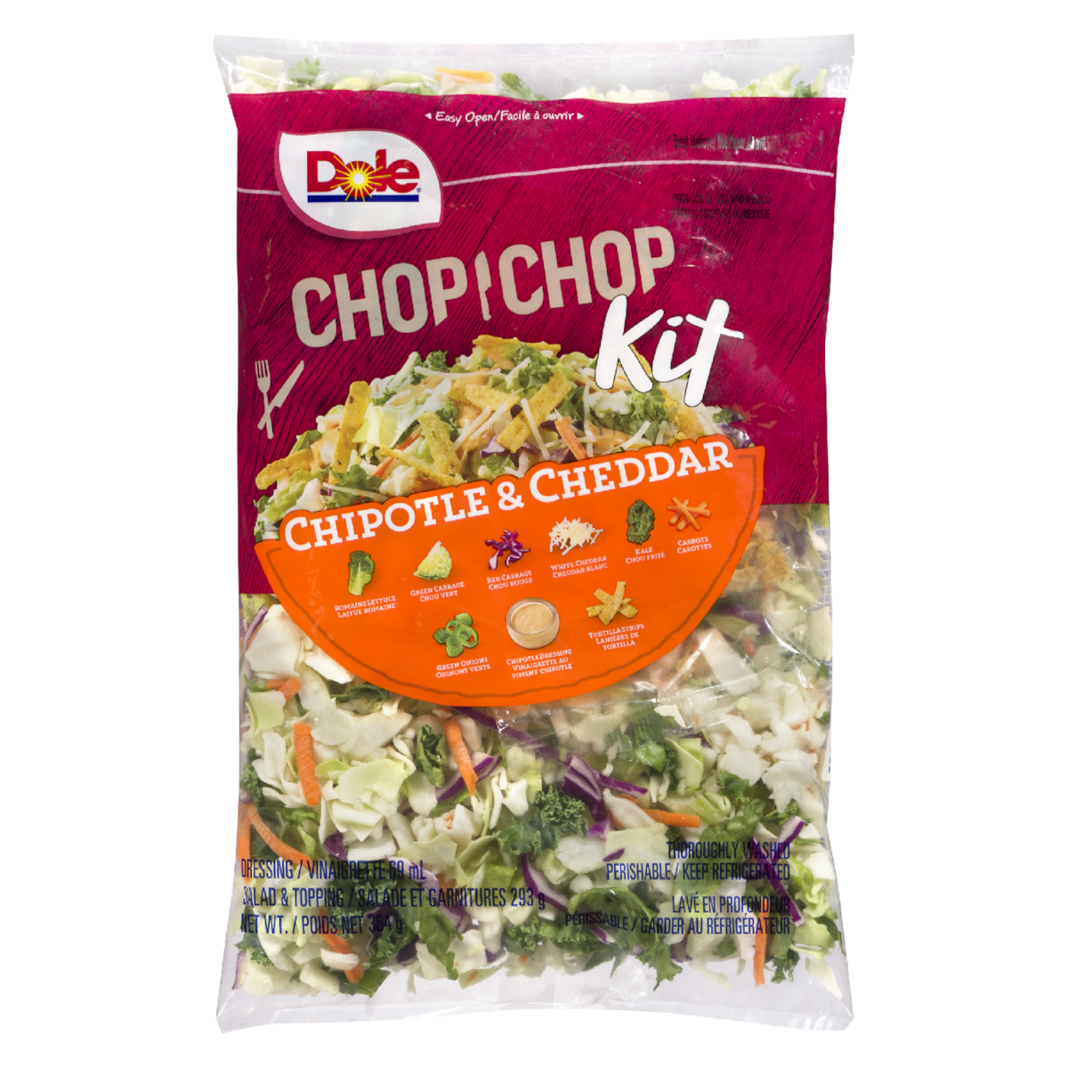Dole Chop Chop Chipotle & Cheddar Salad Kit