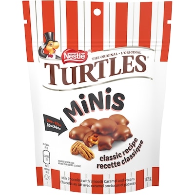 Nestlé TURTLES Minis Recette Classique 142 g, 3,37 $/100g