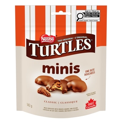 Nestlé TURTLES Minis Recette Classique 142 g, 4,92 $/100g