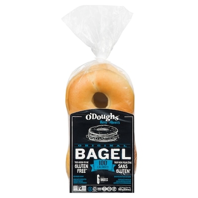 ODoughs Bagel Thins, Original 300 g, $2.00/100g