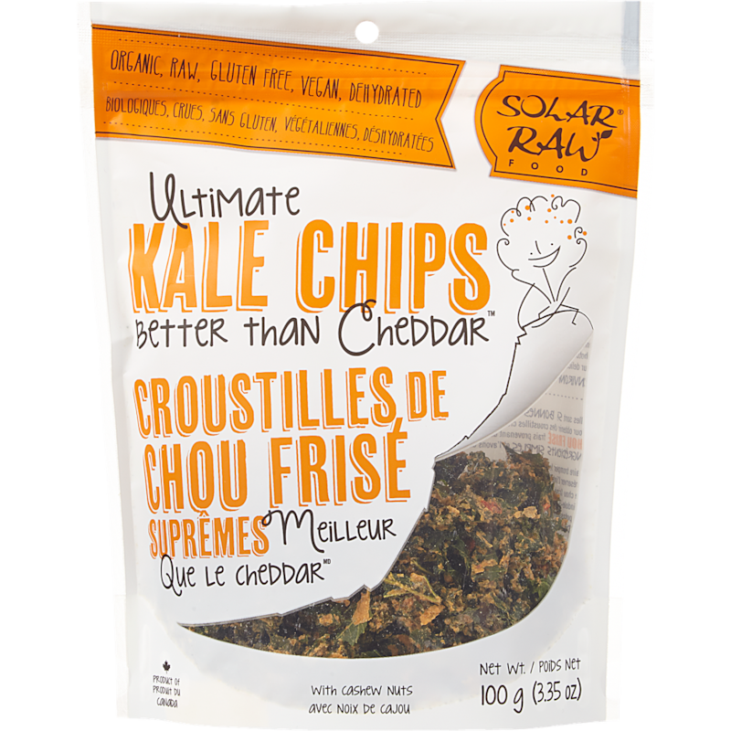 Organic Kale Chips, Better than Cheddar