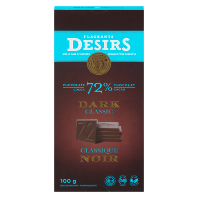 Flagrants Desirs Dark Chocolate 100 g, $3.49/100g
