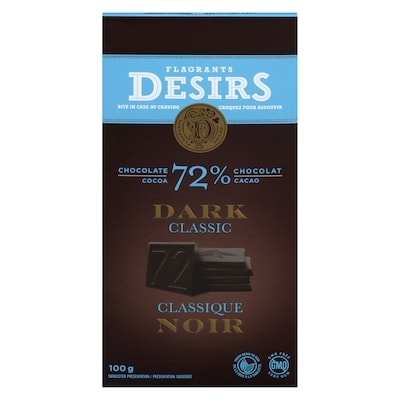 Flagrants Desirs Dark Chocolate 100 g, $3.49/100g