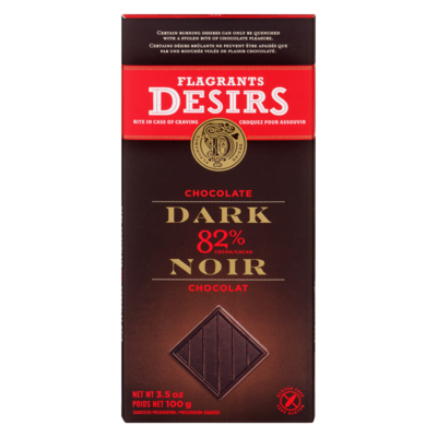 Flagrants Desirs Dark Chocolate, Cocoa 100 g, $3.49/100g