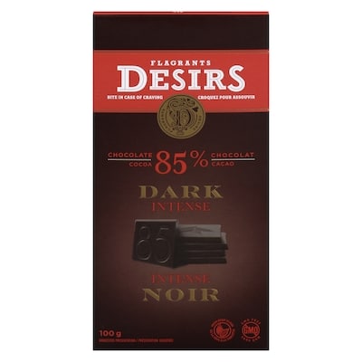 Flagrants Desirs Dark Chocolate, Cocoa 100 g, $3.49/100g
