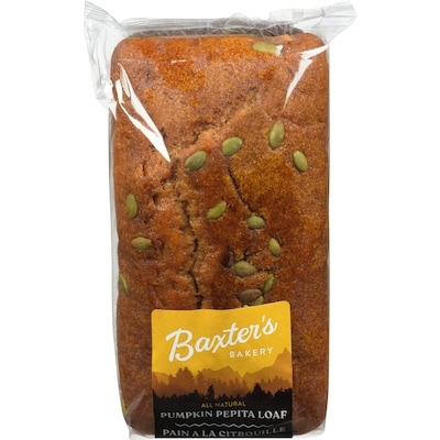 Baxter Pumpkin Pepita Loaf 575 g, $1.39/100g