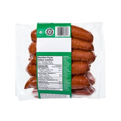 Saucisses fumées Smokies originales