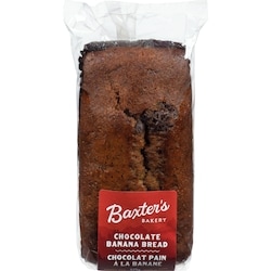 Baxter Chocolate Banana Bread 575 g, $1.13/100g