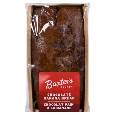 Baxter Pain chocolat et bananes 575 g, 1,30 $/100g