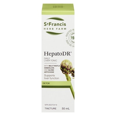 St Francis Herb Farm HepatoDR Liver Health 50 ml, $45.98/100ml