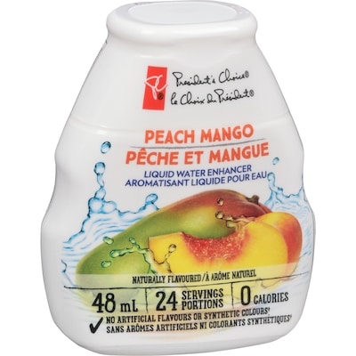 Pêche et Mangue Aromatisant Liquide Pour Eau