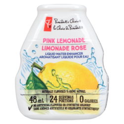 President's Choice Pink Lemonade Liquid Water Enhancer - 48 ml
