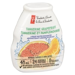 高品質liquid 1ml(夢心地) President's Choice Tangerine Grapefruit Liquid Water Enhancer - 48