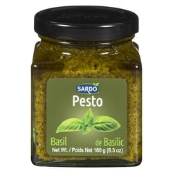 Sardo Basil Pesto 190 ml, $2.89/100ml